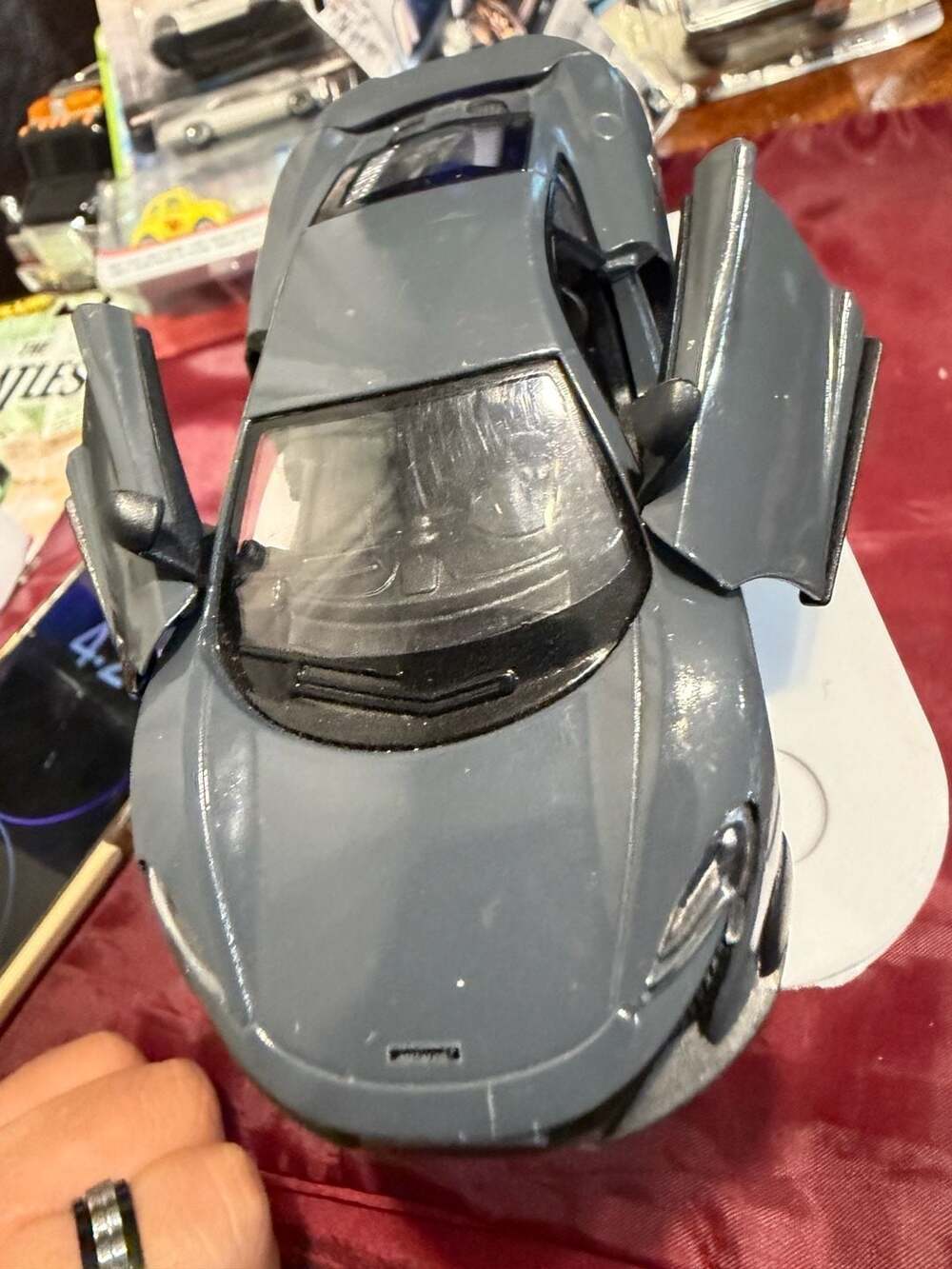 Kinsmart McLaren 675LT Gray 1/36 Scale Diecast Model Toy Car KT5392